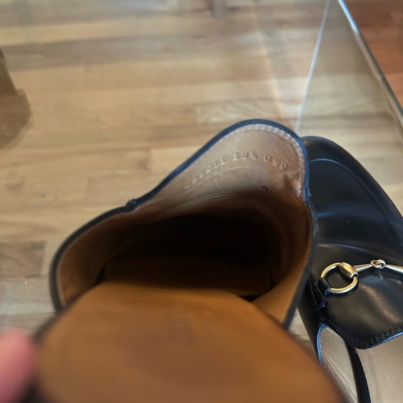 Black Gucci Princeton Mules in Excellent Condition with Dust Bags - Picture 8 of 12